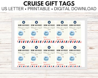 Etiquetas extensoras de pescado/etiquetas de regalo de crucero