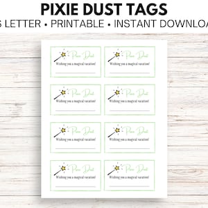 Pixie Dust-labels