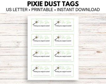 Etiquetas de polvo de hadas