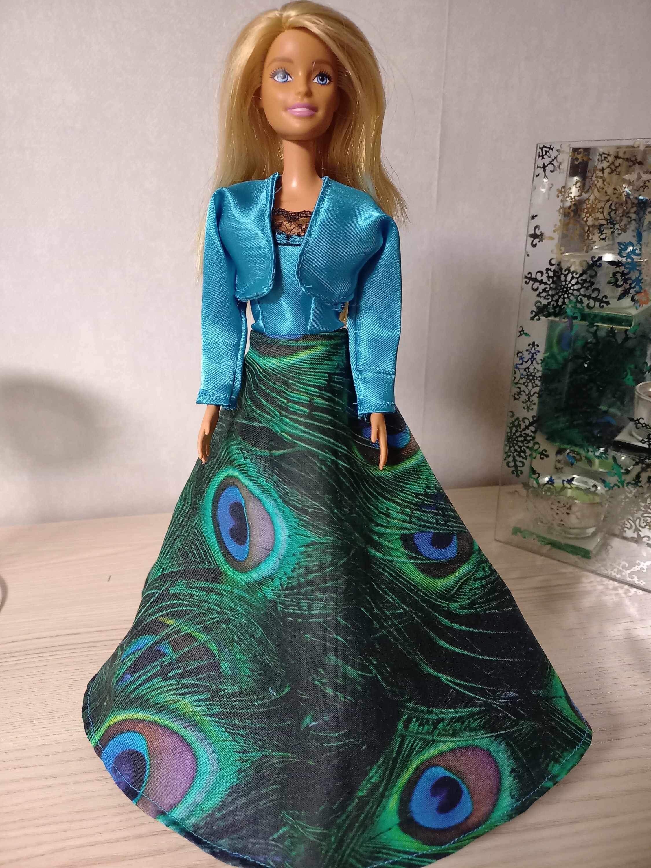 Barbie peacock dress deals