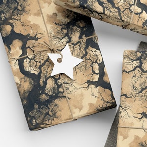 Tree Branch Wrapping Paper: Rustic Woodland Gift Wrap - Etsy