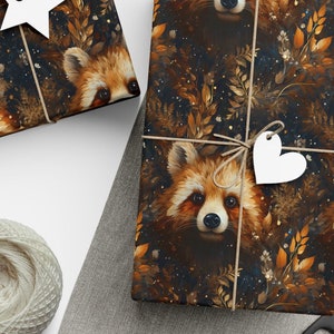 Fox Wrapping Paper: Autumn Wildlife Gift Wrap image 8