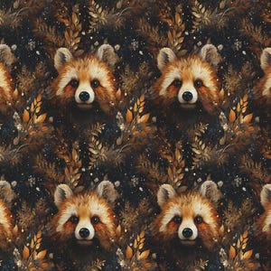 Fox Wrapping Paper: Autumn Wildlife Gift Wrap image 11