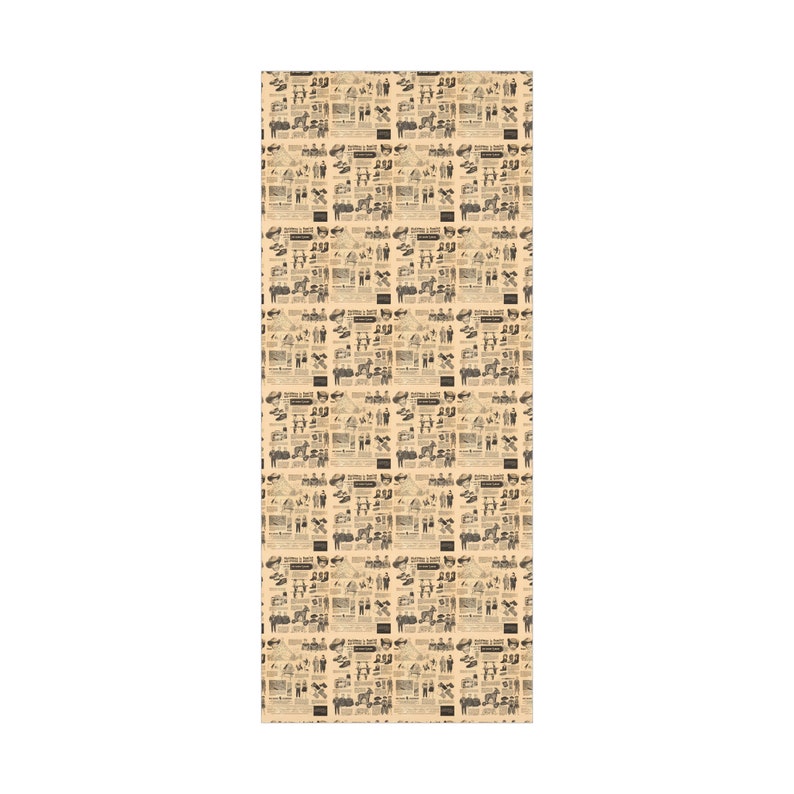 Vintage Roy Rogers Wrapping Paper: Western Cowboy Gift Wrap, Antique Christmas Advertisement image 9