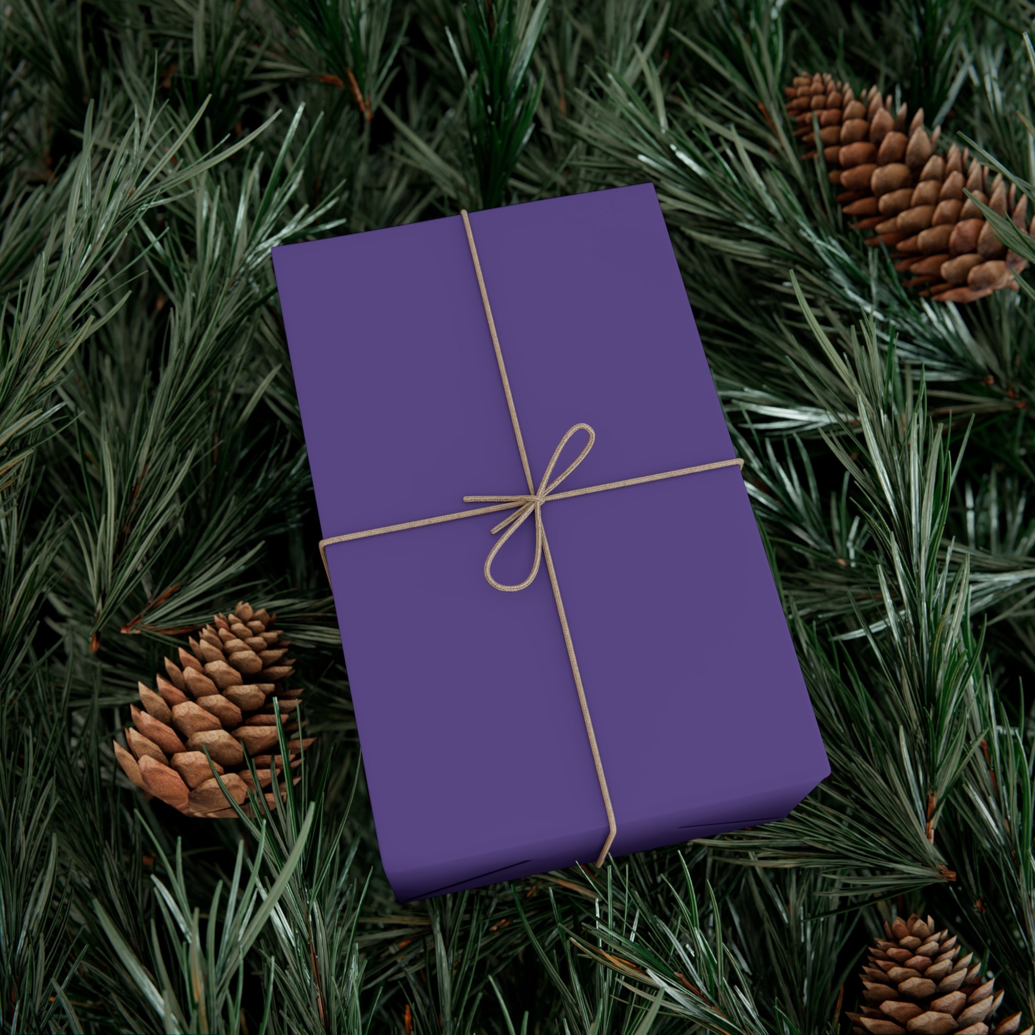 Rotolo Carta Da Regalo Kraft PATIKIL | Viola Scuro 70gsm | 30,5 Cm X 10 M (33 Ft) | Per Pacchi, Fai Da Te, Arte