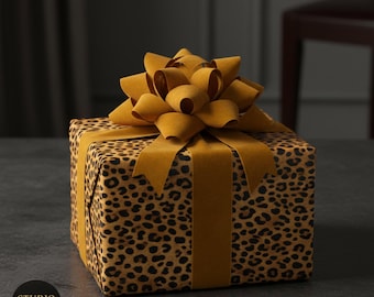 Leopard Print Wrapping Paper: Bold Animal Pattern Gift Wrap
