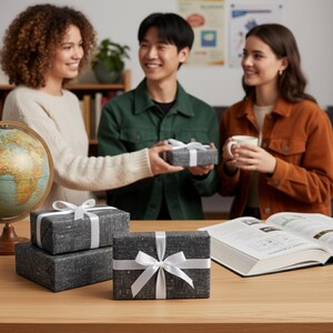 Mathematical Chalkboard Wrapping Paper: Academic Gift Wrap image 4
