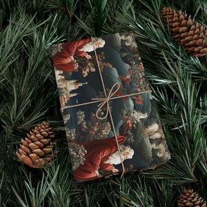 Antique Saint Nicholas Wrapping Paper: Vintage Santa Christmas Gift Wrap image 4