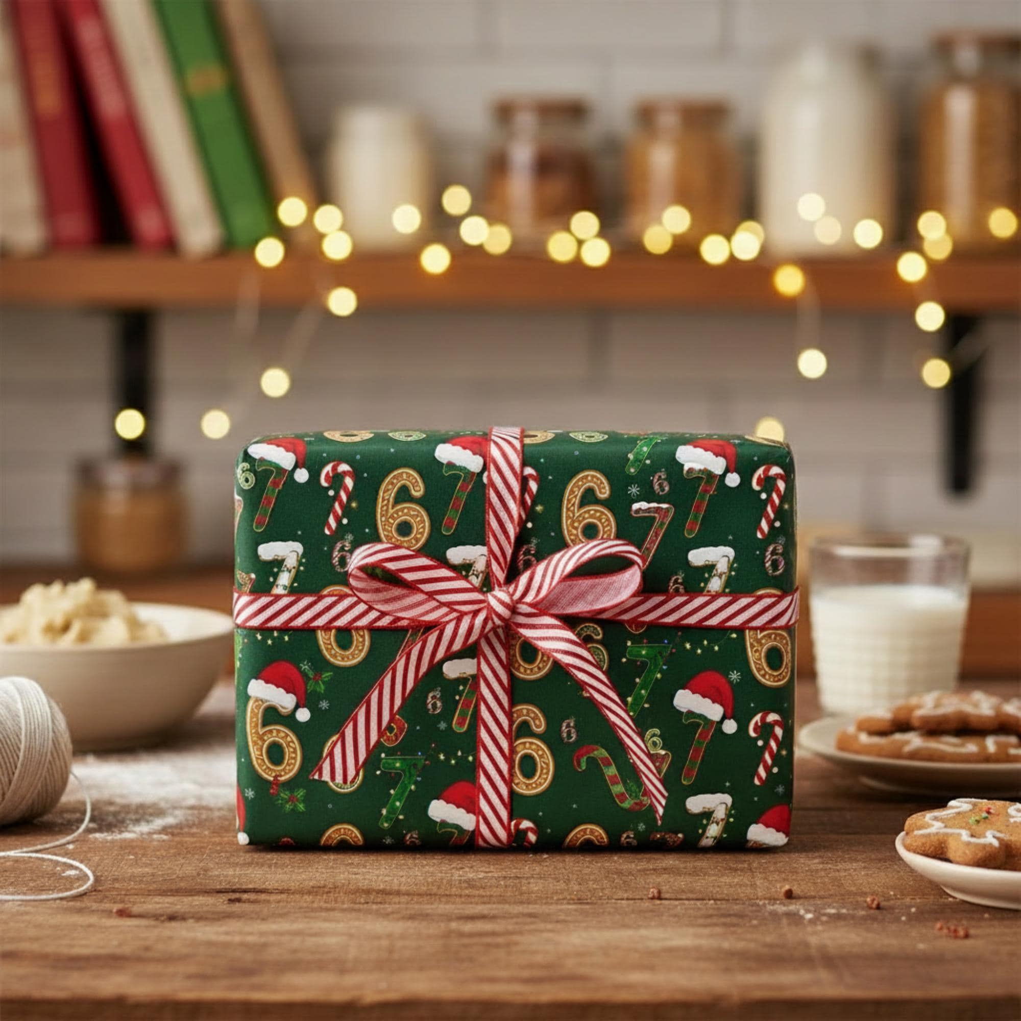 67 Rapping Paper 67 Christmas Wrapping Paper, Funny Teen Holiday Gift Wrap, 6 7 Meme ...