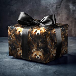 Fox Wrapping Paper: Autumn Wildlife Gift Wrap image 5