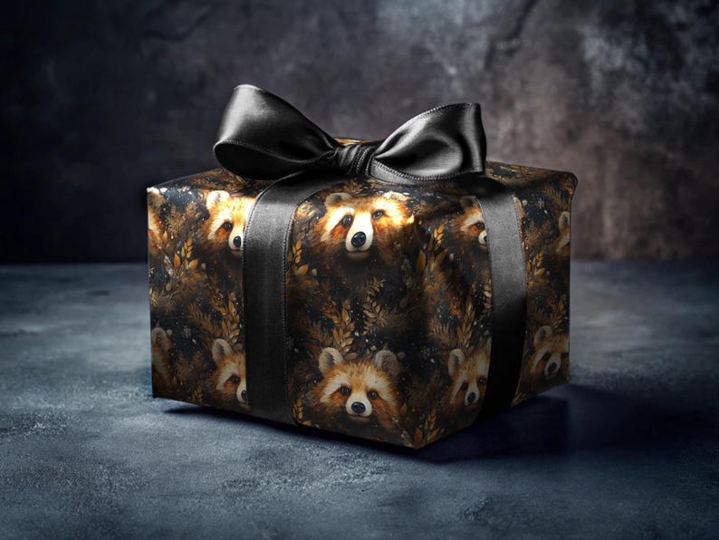 Fox Wrapping Paper: Autumn Wildlife Gift Wrap image 5