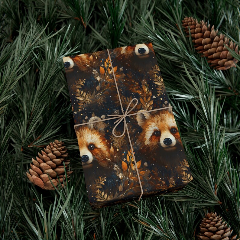 Fox Wrapping Paper: Autumn Wildlife Gift Wrap image 10