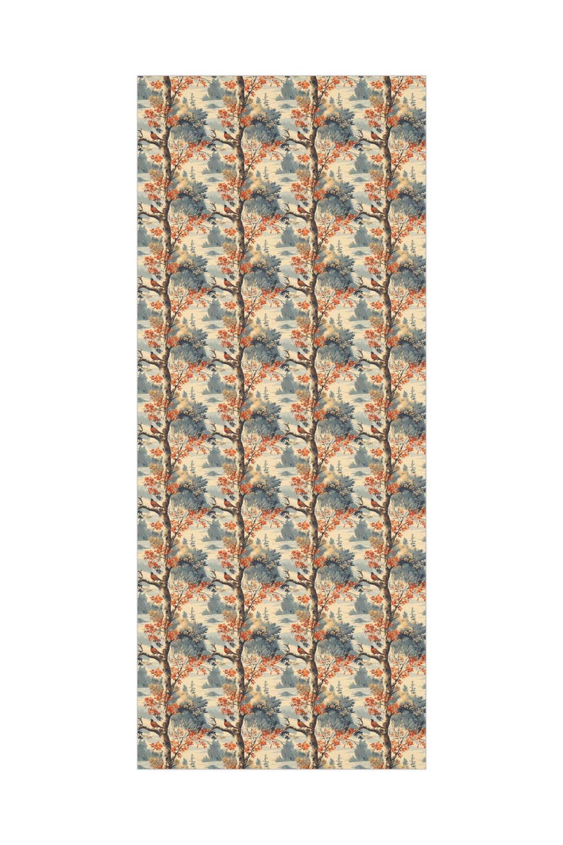 Vintage fazant inpakpapier herfstbladeren cadeaupapier herfst cadeaupapier natuur print cadeaupapier bos papier rustieke cadeaupapier jacht afbeelding 8