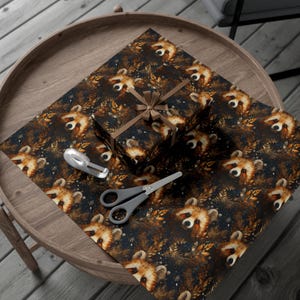 Fox Wrapping Paper: Autumn Wildlife Gift Wrap image 9