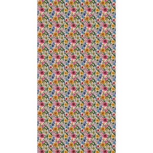 Cadeaupapier bloemen: roze wilde bloemenprint - lentefeestpapier afbeelding 8