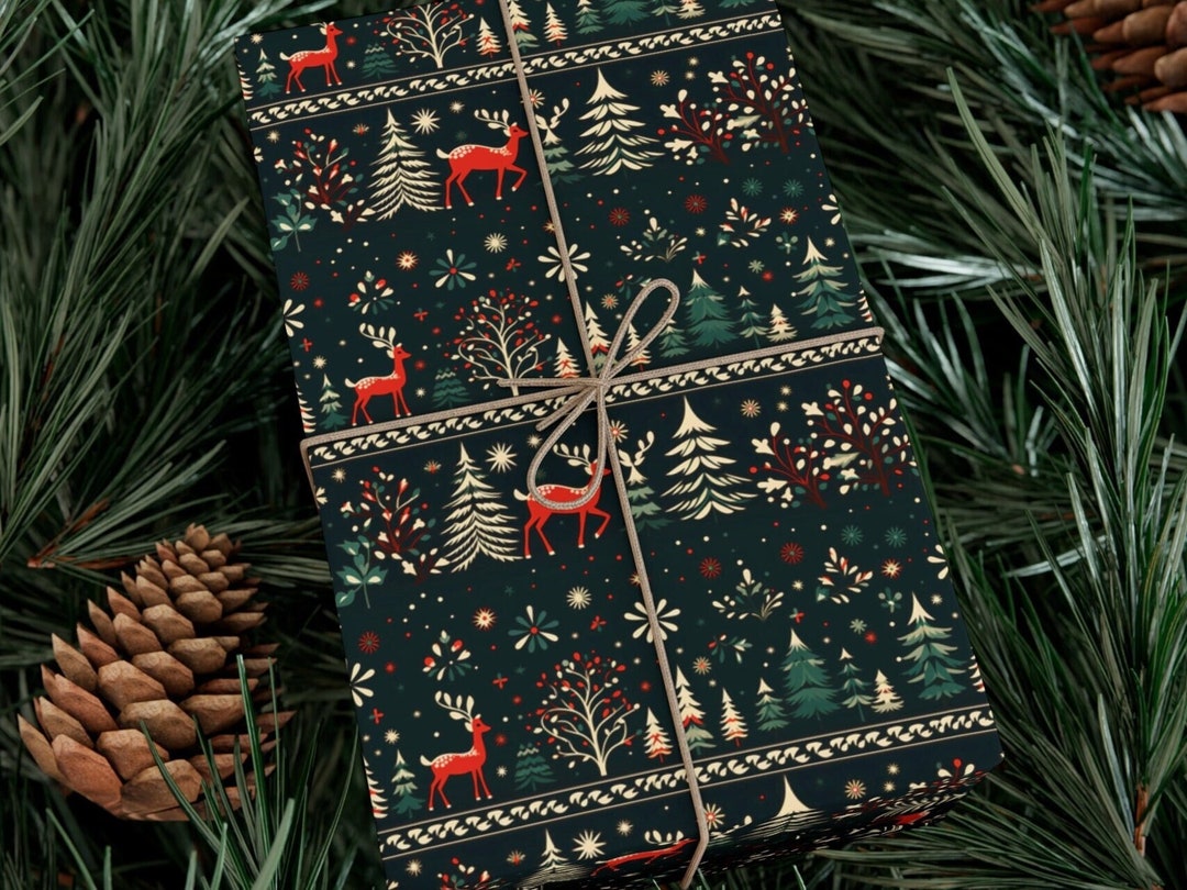 Christmas Sweater Wrapping Paper 