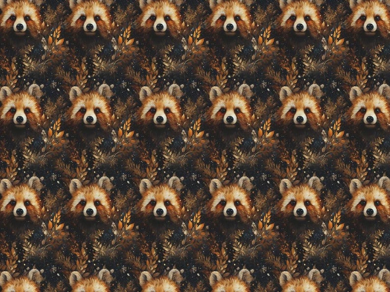 Fox Wrapping Paper: Autumn Wildlife Gift Wrap image 11