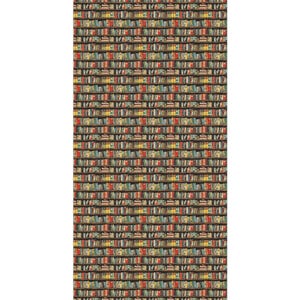 Literary Book Wrapping Paper: Colorful Book Spine Design, Vintage Library Gift Wrap image 8