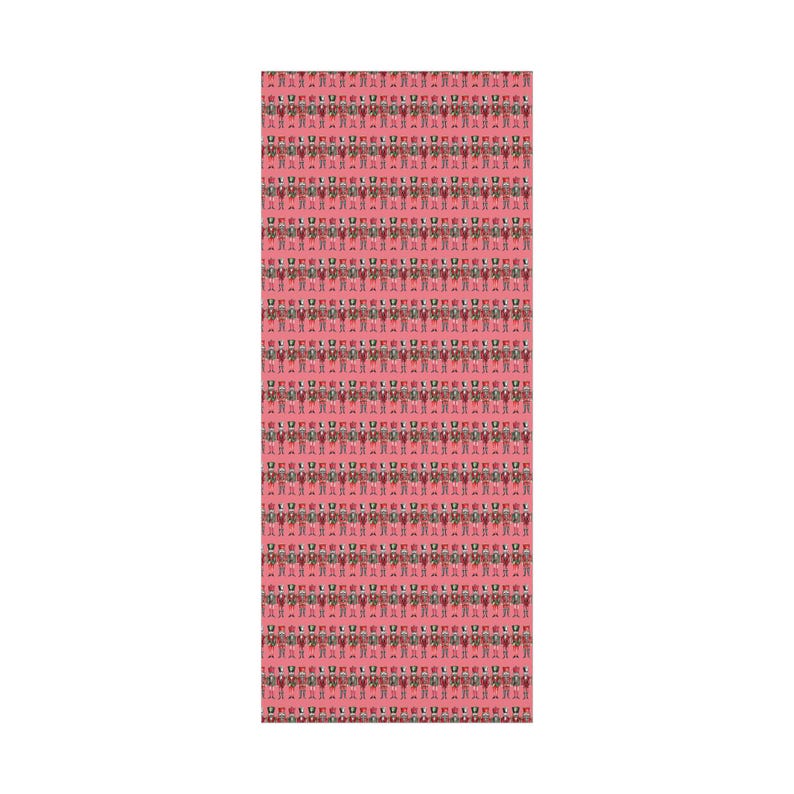 Nutcracker Christmas Wrapping Paper: Pink Red Green Holiday Gift Wrap image 13