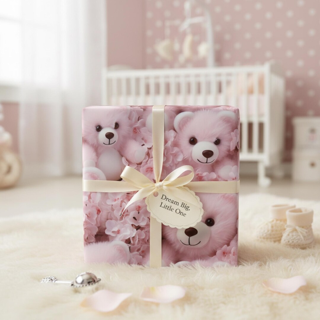 Papel De Regalo RayofSun - Diseño Gatos, Rollo 43.3x1820 Cm, Para Cumpleaños Y Fiestas Infantiles