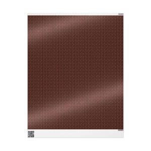 Classic Nutcracker Wrapping Paper: Lattice Holiday Paper, Festive Brown Gift Wrap Roll image 14