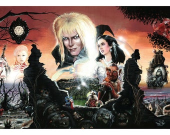 Labyrinth Canvas Giclee