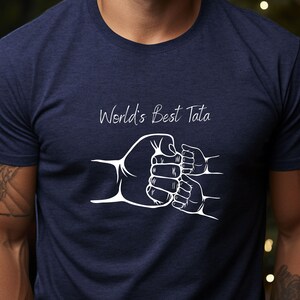 World&#39;s Best Dad Tee, Father&#39;s Day shirt, Dad&#39;s Christmas gift, Dad gift, Cool dad tee, Number 1 Dad Tee, Dad of Two shirt, Dad of 2 tee