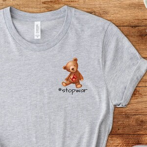 stop war tshirt, anti war shirt, stop war crimes tee, support tee, peace tshirt, teddy bear tee, children of war tshirt, ceasefire shirt