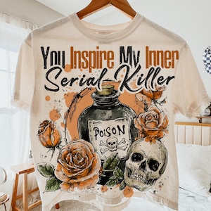 Me inspiras, asesino en serie interior PNG, humor negro PNG, gótico PNG, regalos de humor negro, sarcástico PNG, asesinos en serie, terror PNG, Halloween PNG
