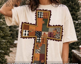 Fall Cross Bow Halloween Pray Autumn Quote PNG Christian Church Trending design sublimation Bible Tee Christian Scripture Youth Group Fall