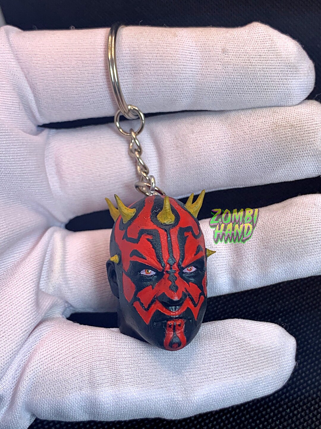 Darth Maul Keychain, Star Wars Keyrings, Star Wars Gift, Dark Side of ...