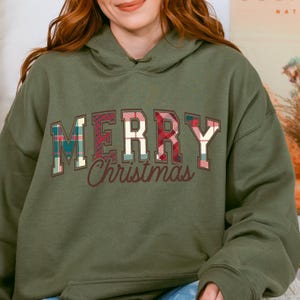 Merry Christmas Sweatshirt, Merry Christmas Hoodie, Christmas Family Tee, Christmas 2024 Sweatshirt, Christmas Gift, Unisex Christmas Hoodie