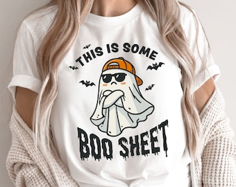 This Is Some Boo Sheet Shirt, Retro Halloween Kids Shirt, Boo Sheet Shirt,Funny Halloween Ghost Shirt, Ghost Shirt, Halloween Gift
