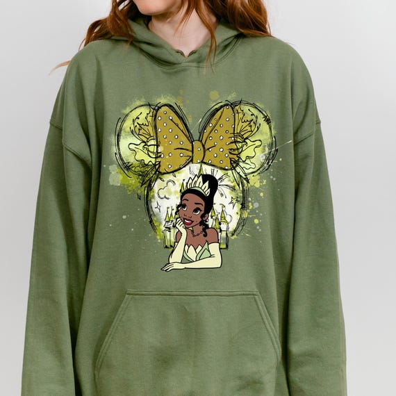 Tiana Coquette Sweatshirt, Disney Princess Hoodie, Tiana Shirt, Magic Kingdom Shirt, Disneyland Princess Trip Shirt, Princess Tiana Shirt