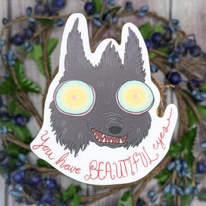 Wunderschöne Augen OTTW Aufkleber, Die Cut Vinyl für Laptop oder Wasserflasche