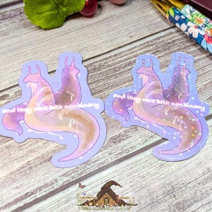 Beide Nonbinary Slugs Vinyl Sticker, LGBT Pride, für Laptop oder Wasserflasche