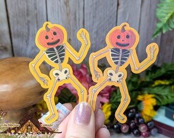 Pottsville Skeleton Sticker - Waterproof Halloween Vinyl Decal