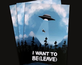 I Want To Leave A6 Print