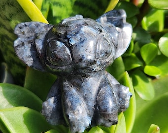 Unique Rare Larvikite Stitch, Lilo and Stitch, 626, Disney