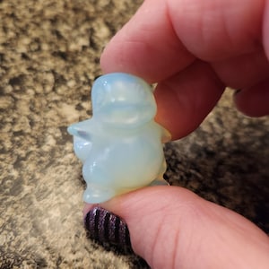 Opalite Charmander Figurine, Polished Pokémon, Small