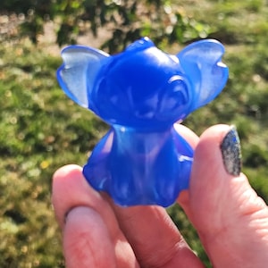 Blue Opalite Stitch Figurine - Lilo and Stitch 626