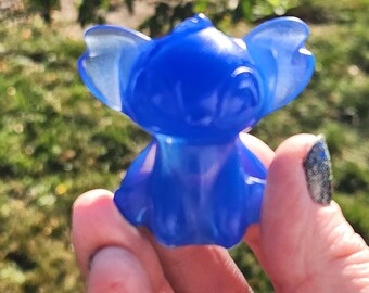 Blue Opalite Stitch Figurine - Lilo and Stitch 626