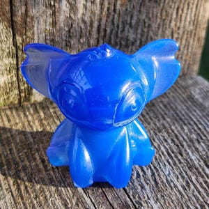 Blue Opalite Stitch Figurine - Lilo and Stitch 626