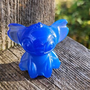 Blue Opalite Stitch Figurine - Lilo and Stitch 626