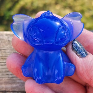 Blue Opalite Stitch Figurine - Lilo and Stitch 626