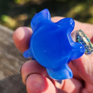 Blue Opalite Stitch Figurine - Lilo and Stitch 626