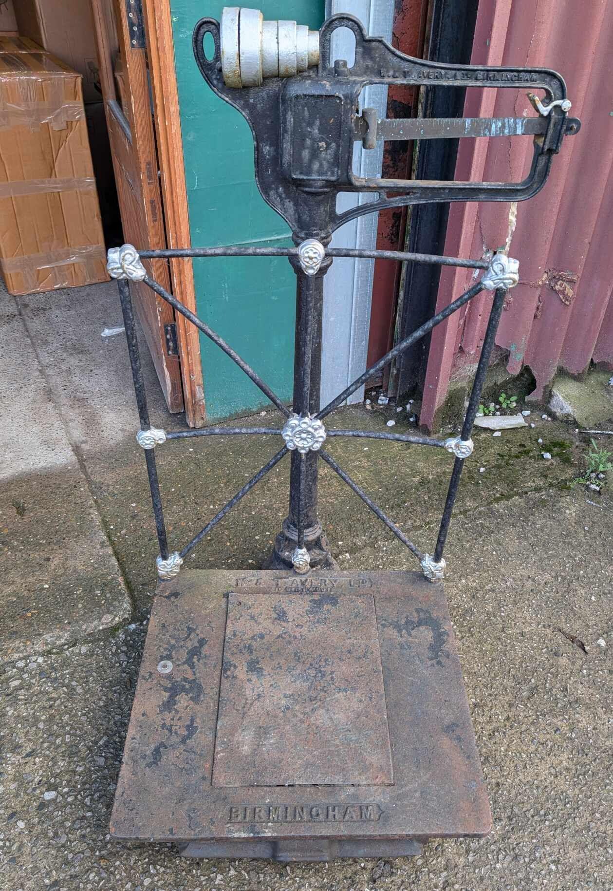 Antique / Vintage Cast Iron W&T Avery Weighing Scales - Etsy UK