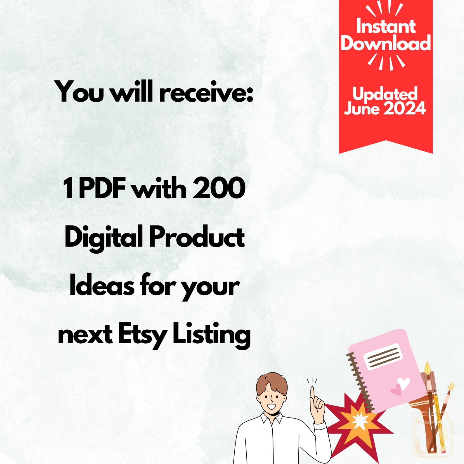 Etsy Digital Product Ideas 200 Digital Product Ideas to Sell on Etsy ...