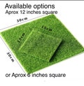 1/6 - 1/12 scale Miniature lawn, miniature Turf, Dollhouse grass, Fairy lawn, Fairy garden, Diorama. Available in 5 sizes. FREE US SHIPPING!