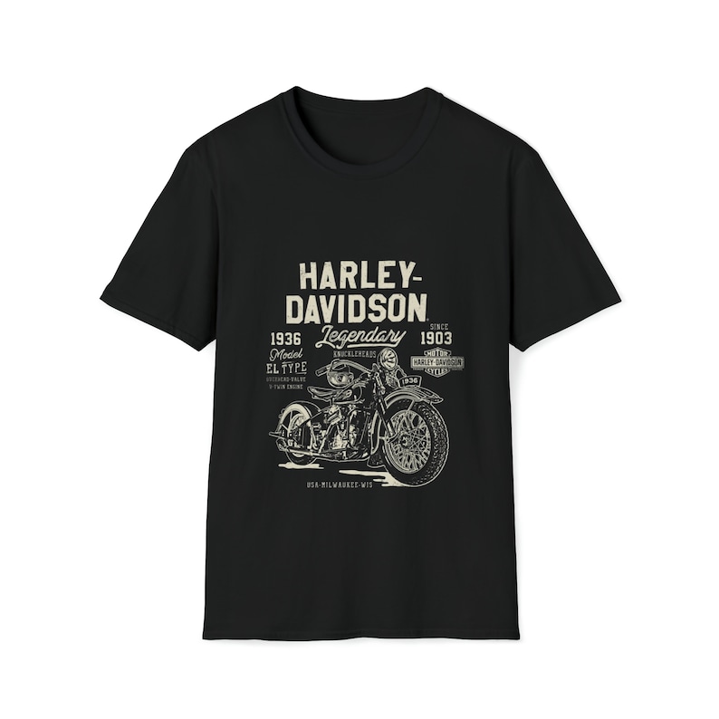 Harley Davidson Logo Tshirt, Harley T Shirt, Harley Davidson for Men Etsy